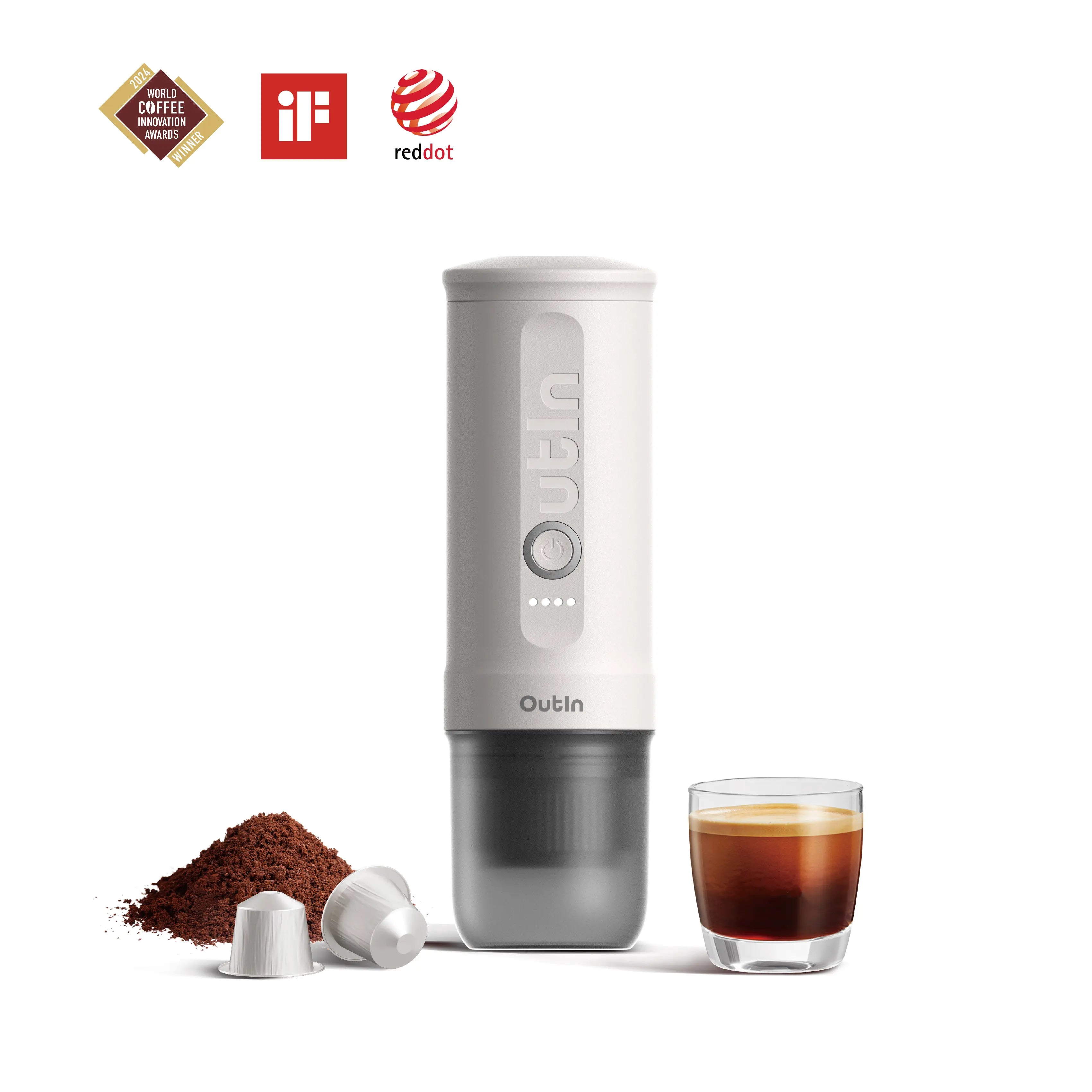 Nano Machine à espresso portable (Blanc perle)