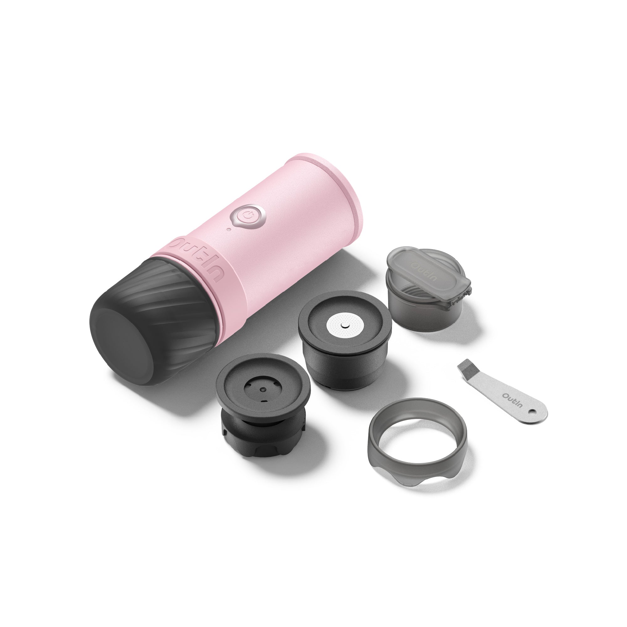 OutIn Mino Machine à expresso électrique portable (Rose Clay) X BCRF