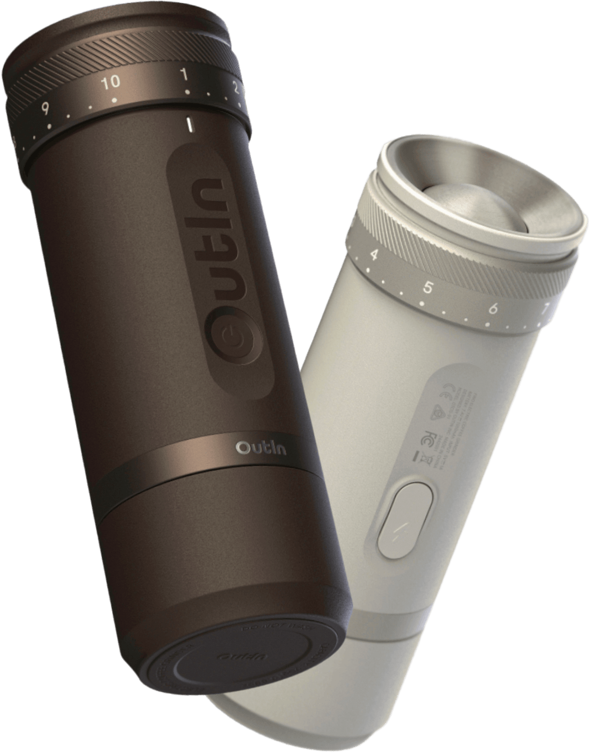 OutIn Fino portable electric coffee grinder