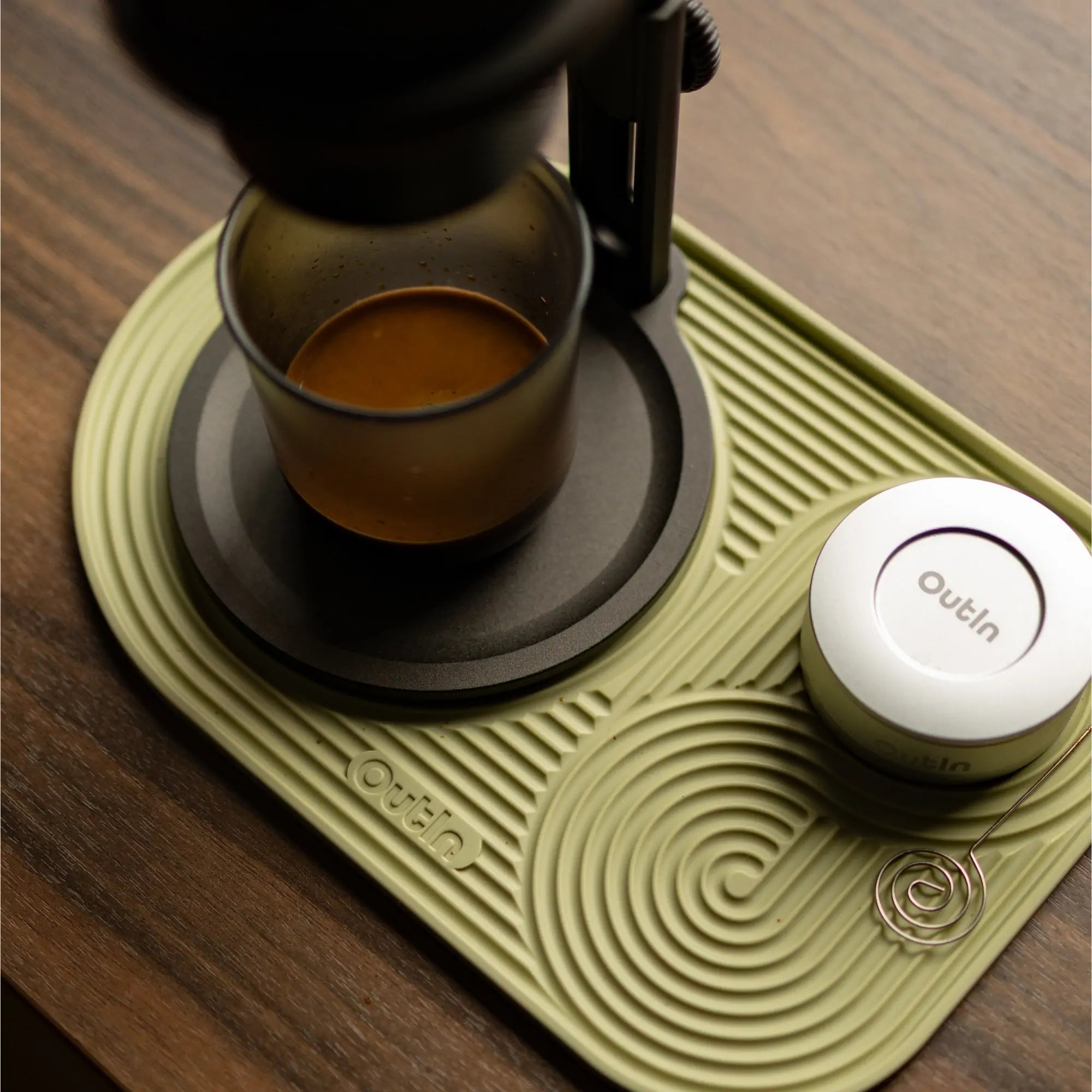 Tapis à café en silicone OutIn