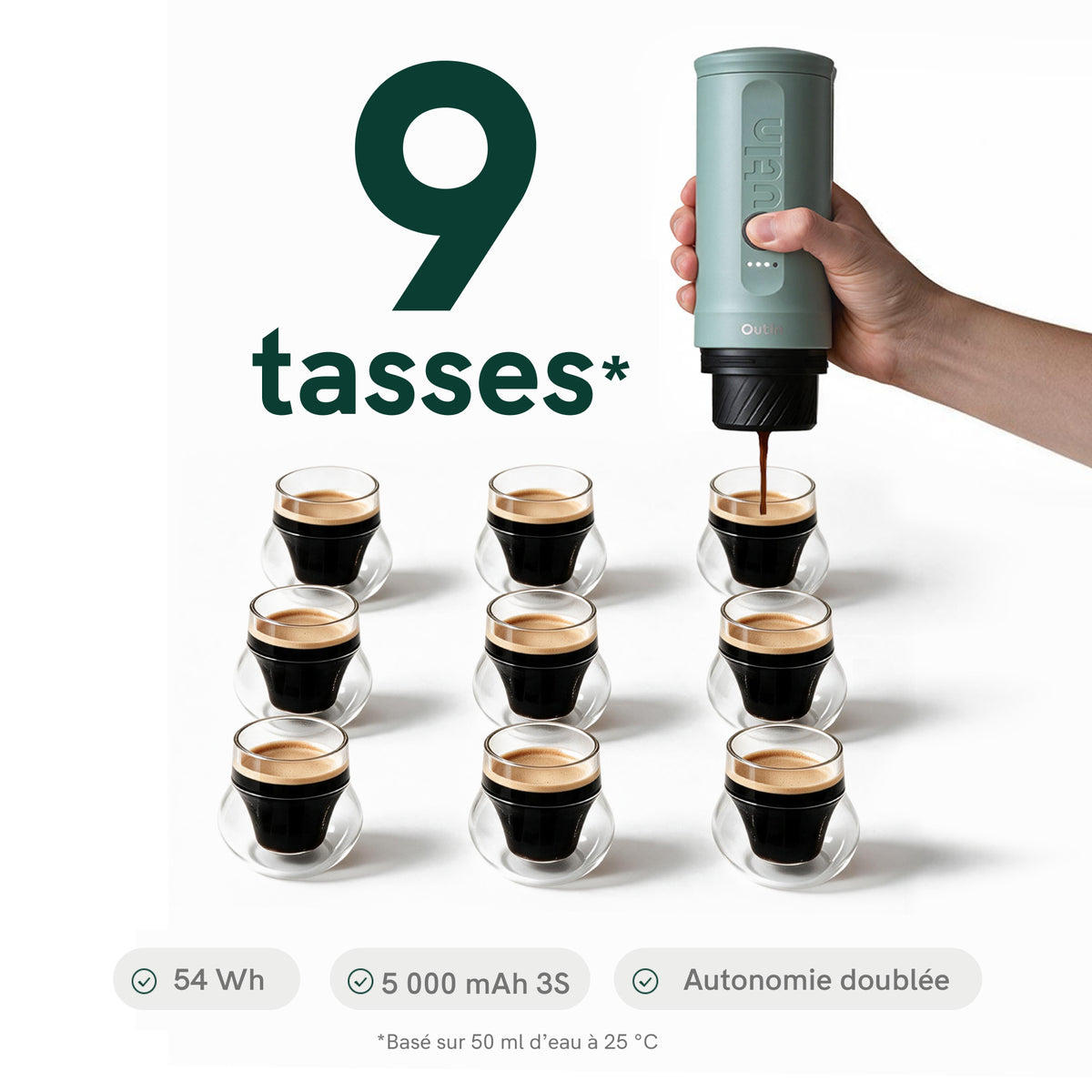OutIn Nano 2 Machine à expresso portable
