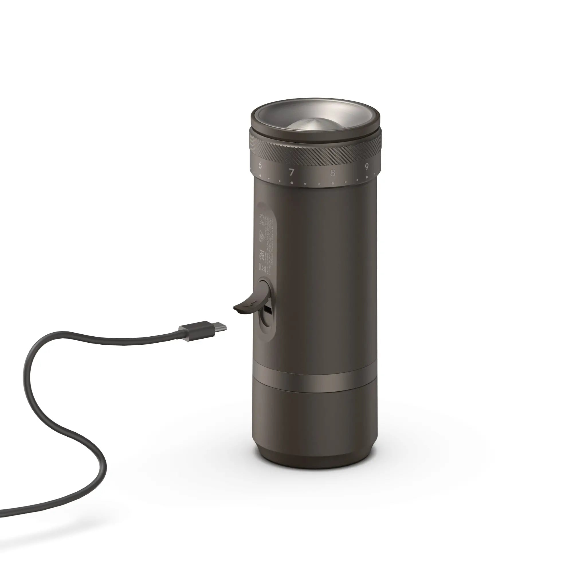 OutIn Fino Portable Electric Coffee Grinder, USB charging.