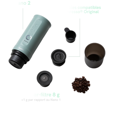 Café moulu ou capsules. À vous de choisir.