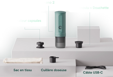 Kit complet. Prêt à partir.