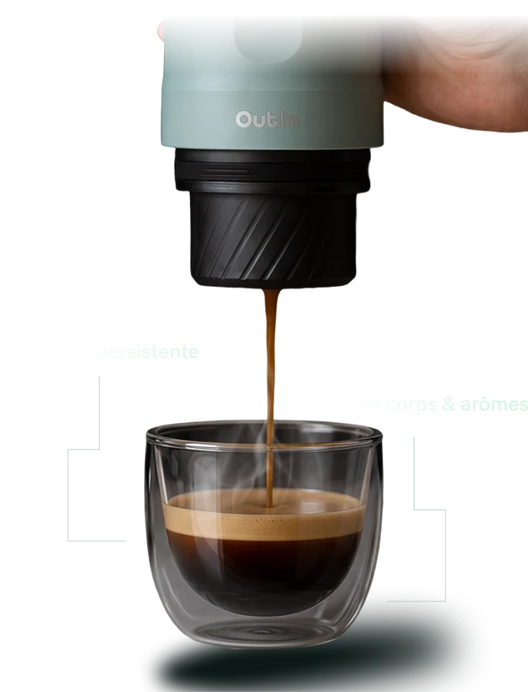 Pompe haute pression pour une crema plus généreuse